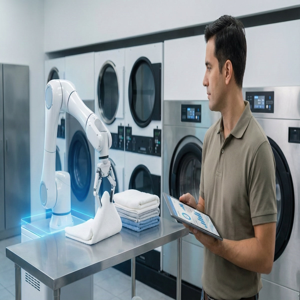 The Robots Have Arrived at the Wash & Fold: Is the Laundromat Industry Ready for AI?