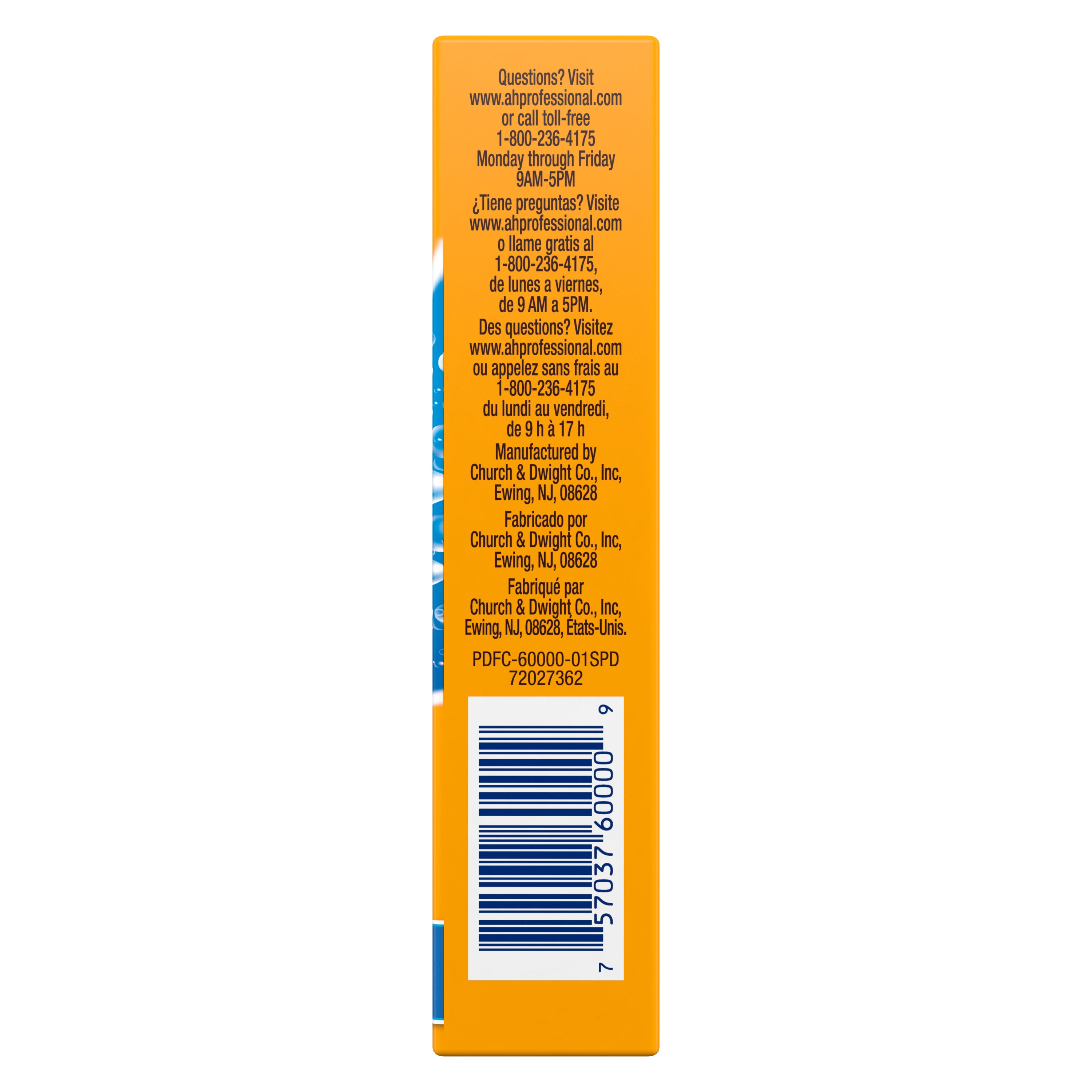 ARM & HAMMER Powder Laundry Detergent Plus OxiClean 2 Load