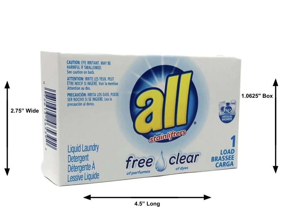 All Free Clear HE Liquid Detergent