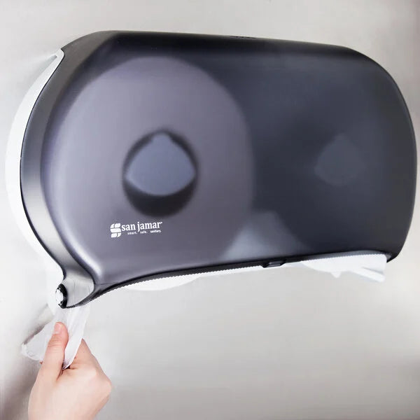 Jumbo Roll Toilet Tissue Dispenser 9"