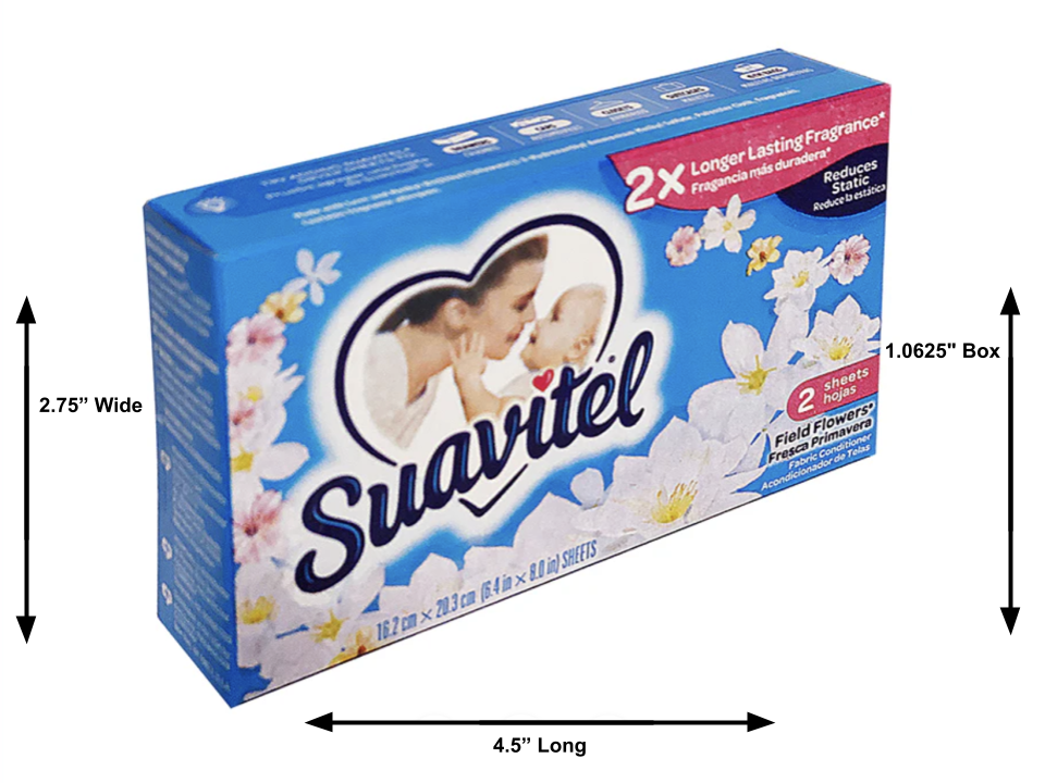 Suavitel Softener Sheets