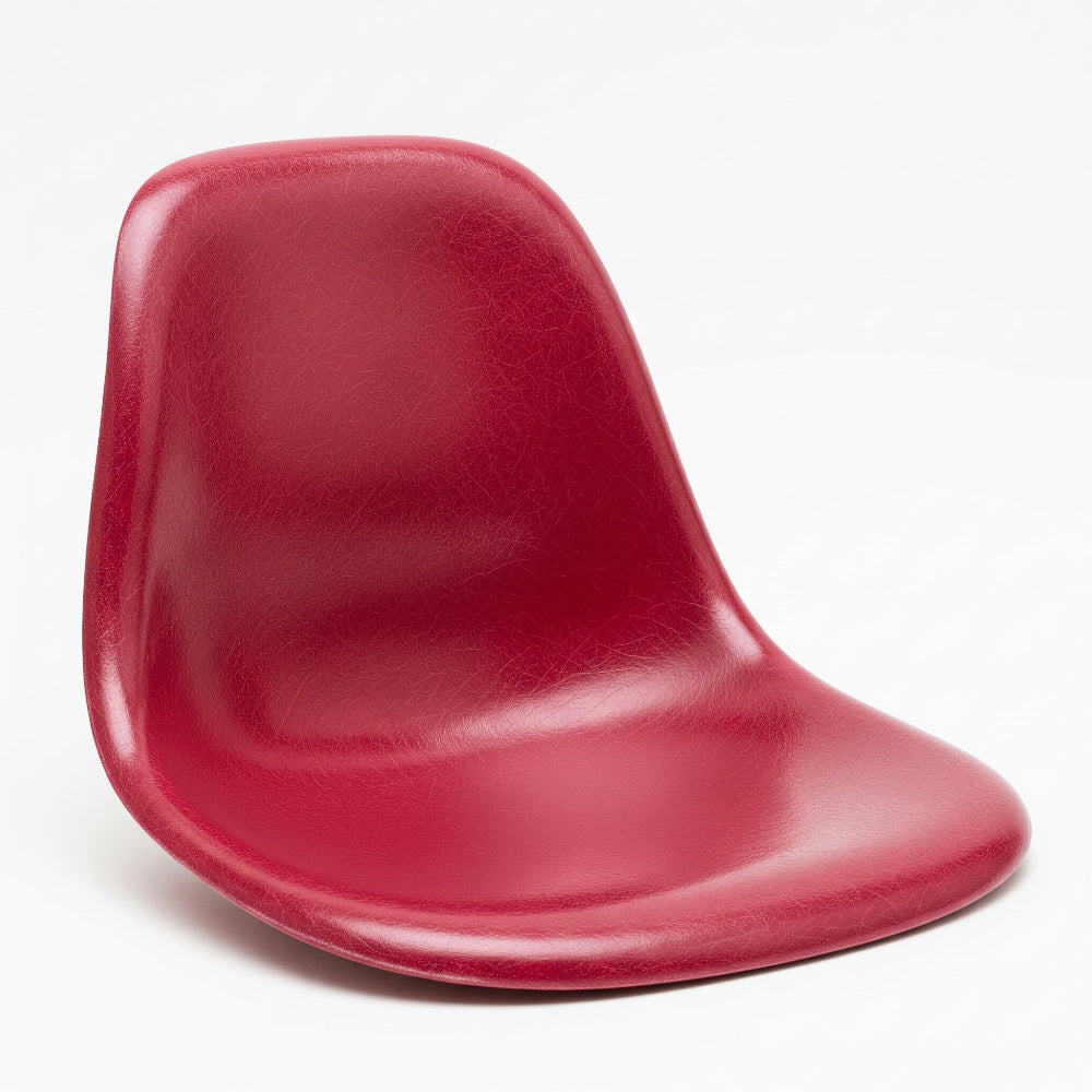 Raspberry molded fiberglass replacement seat shell
