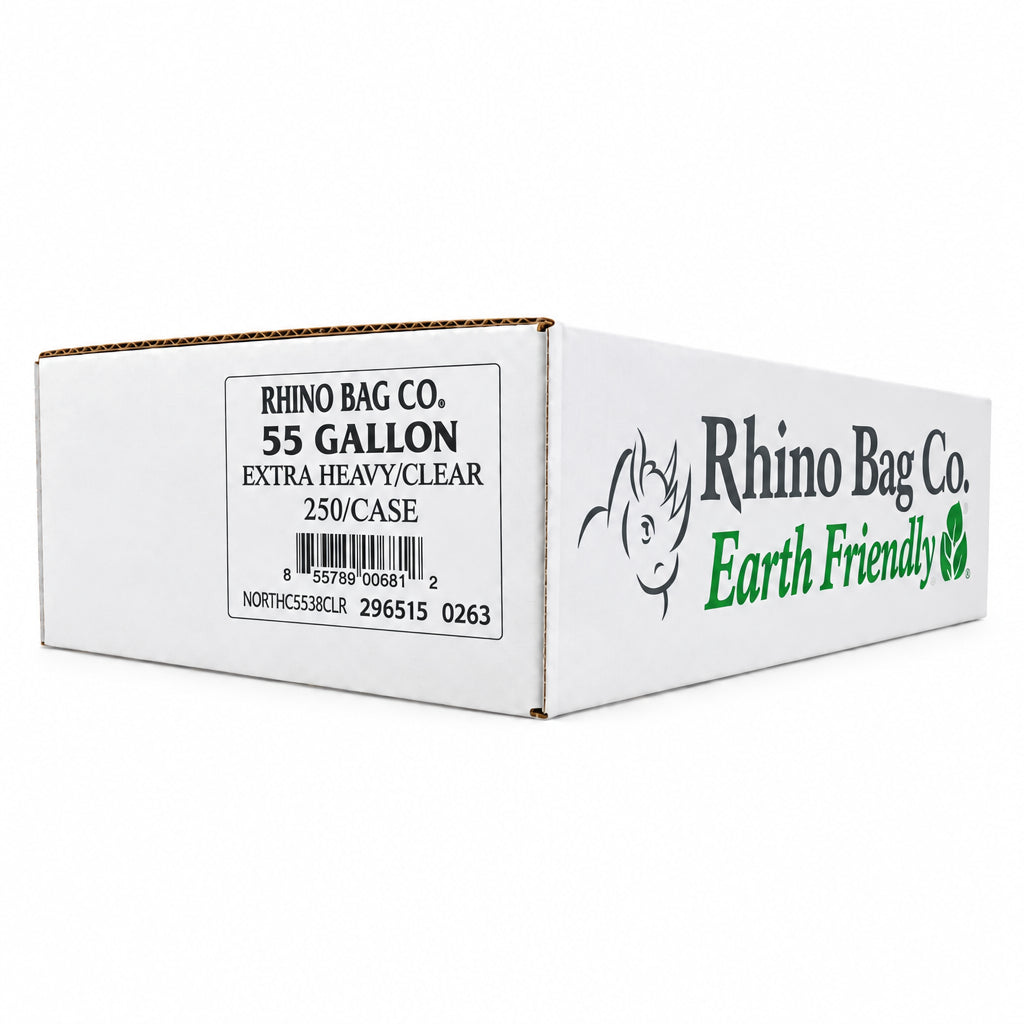 Rhino Bag - Clear - 55 gal