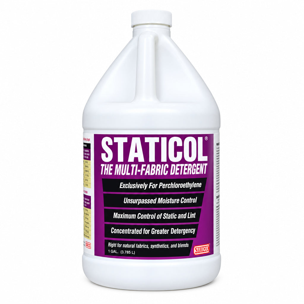 Staticol 1-gallon jug with purple label