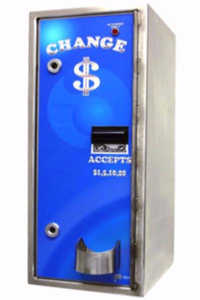 American Front Load Bill Changer-Stainless Steel High Security