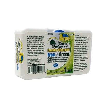 Ares HE Green Liquid Detergent - 3.2 fl.oz. - Coin Vend
