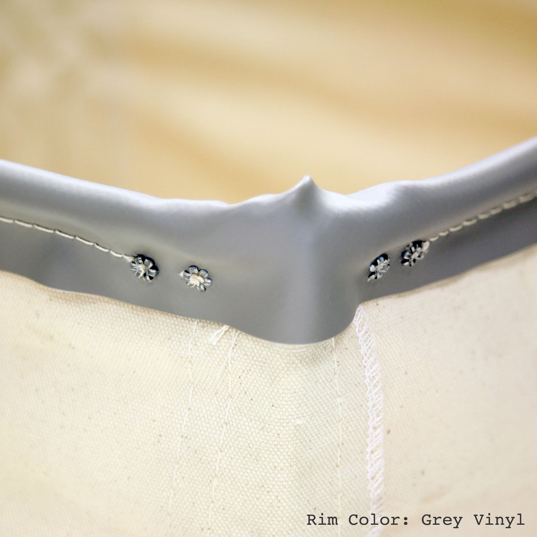 Canvas Round Carry Basket - 3 Bu