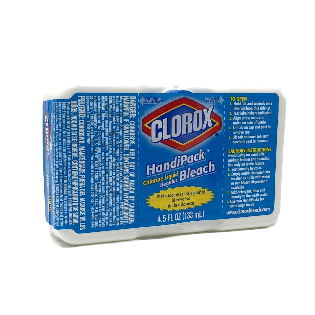 Clorox Handipack Bleach 4.5 fl oz – Norton Supply