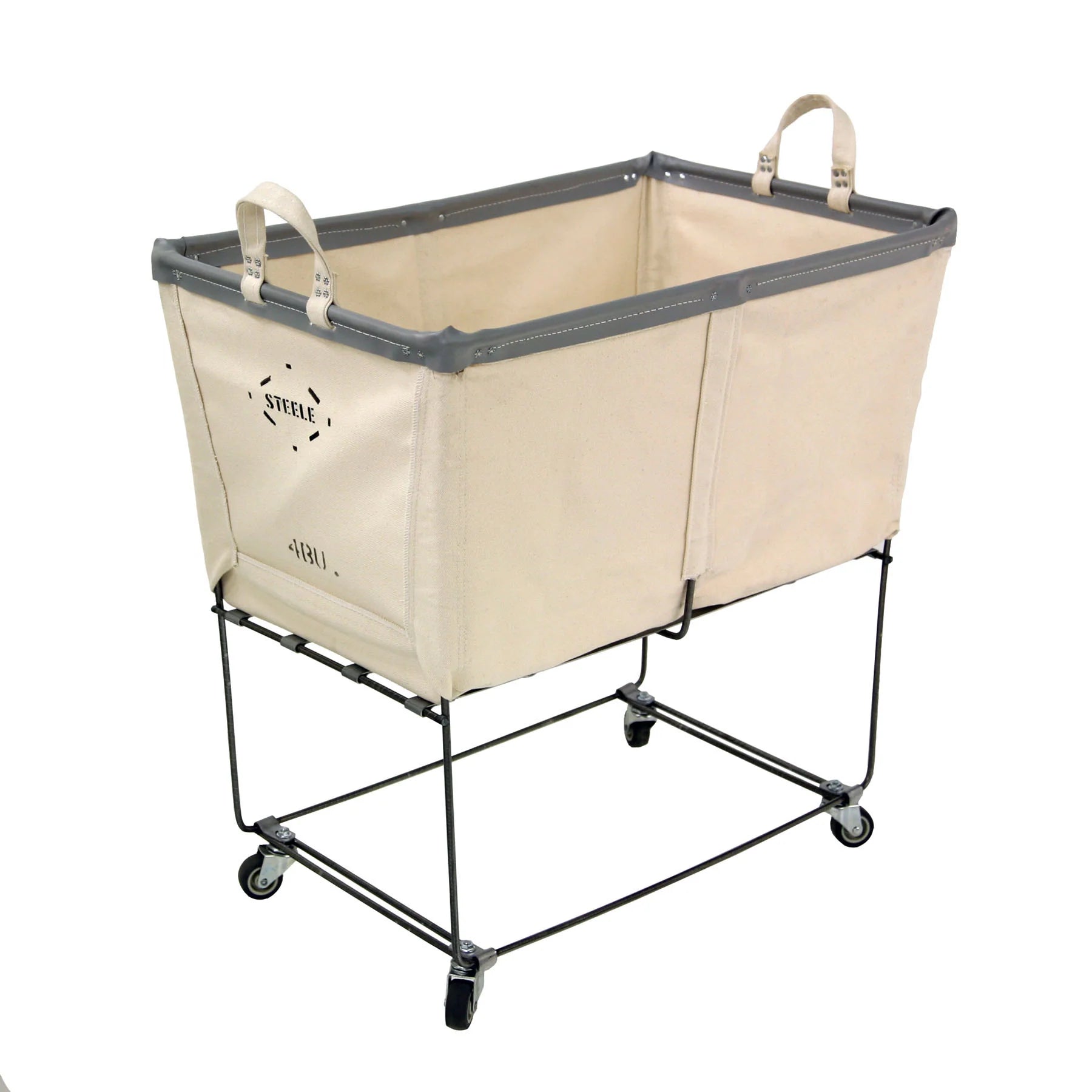 Elevated Canvas Basket-Permanent Style 4 Bushel - Norton Supply