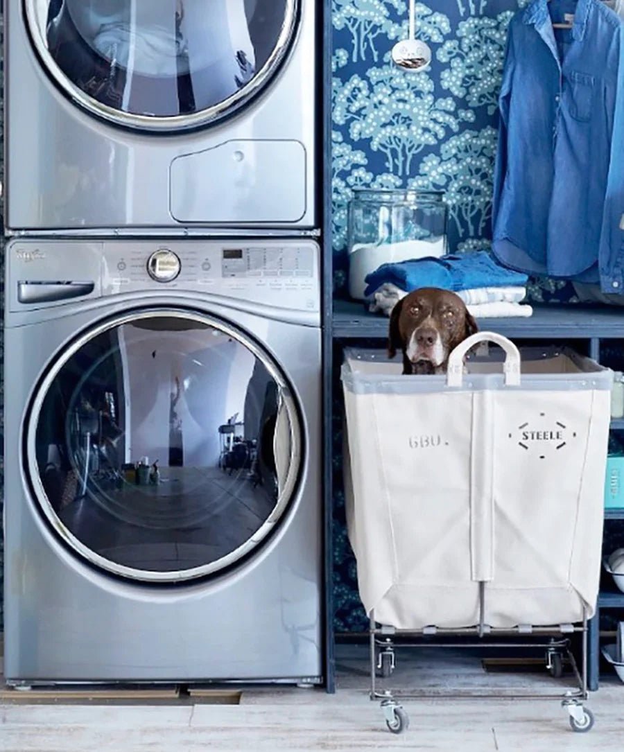 Elevated Canvas Basket-Permanent Style 6 Bushel - Norton Supply