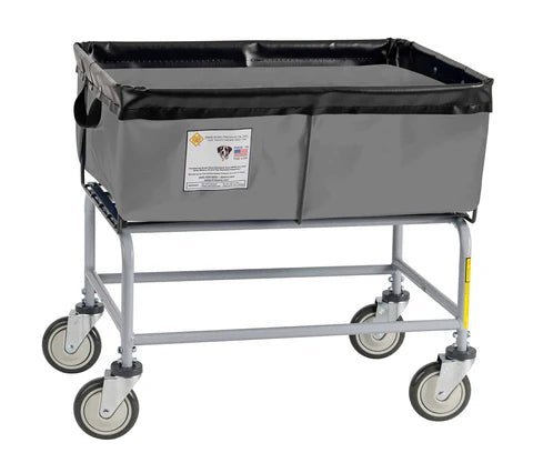 Fully Sewn Elevated Basket Truck With Vinyl/Nylon Liner - 3 Bushel