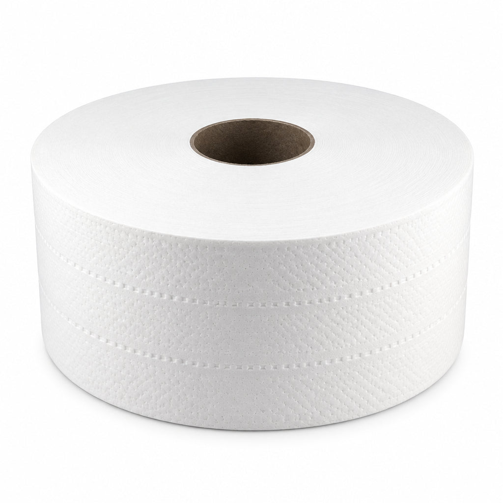 Jumbo Roll Toilet Tissue 12" 2ply 6/1400 ft