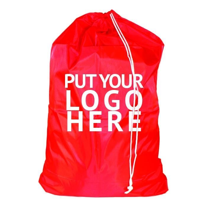 Nylon Laundry Bags Custom Printed 30x40