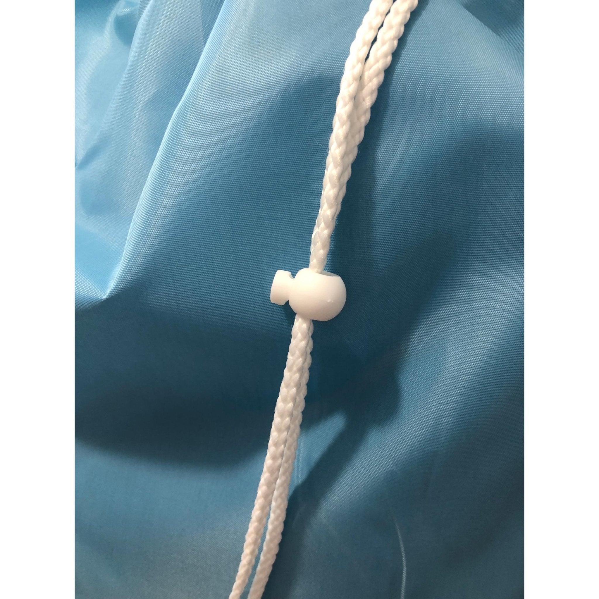 Nylon Laundry Bags - Light Blue - 10 Pack