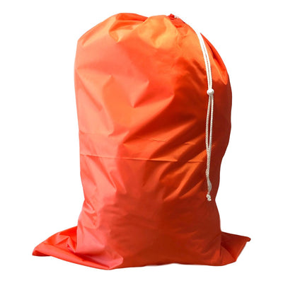 Nylon Laundry Bags - Orange - 10 Pack