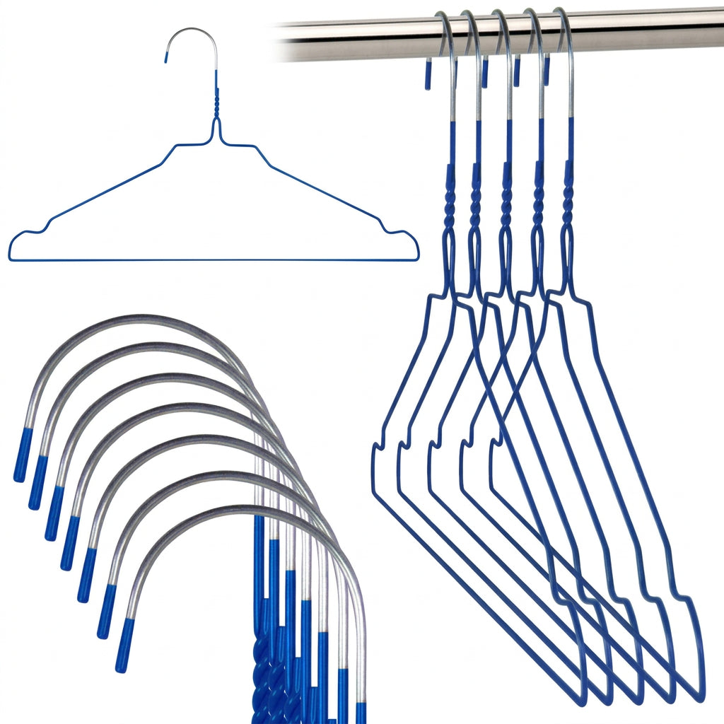 Rainbow Shirt Hanger 16"- Blue