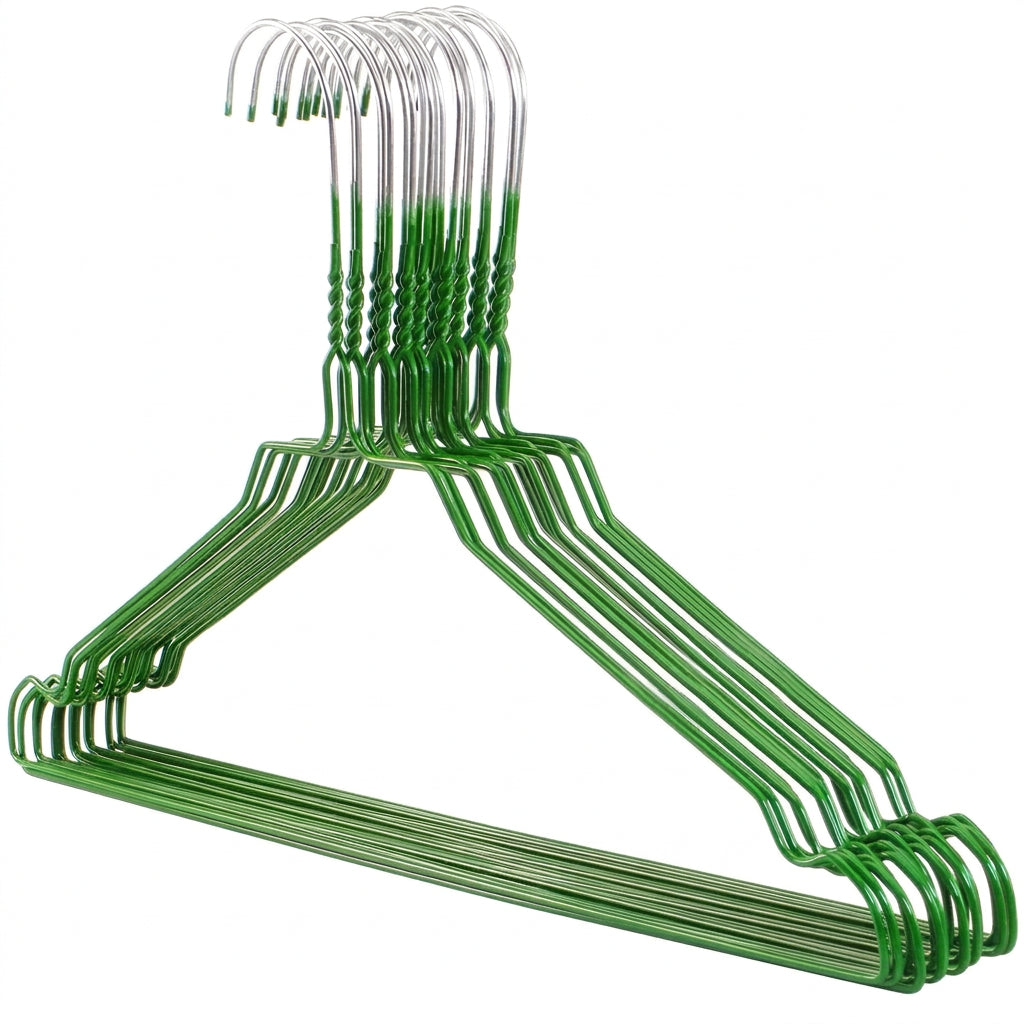 Rainbow Shirt Hanger 16" - Green