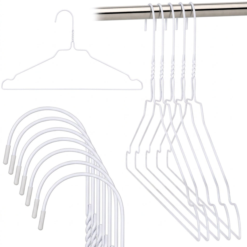 Rainbow Shirt Hanger 16" - White