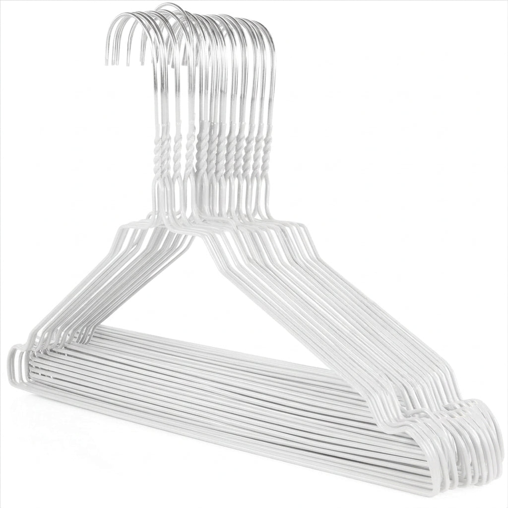 Rainbow Shirt Hanger 16" - White