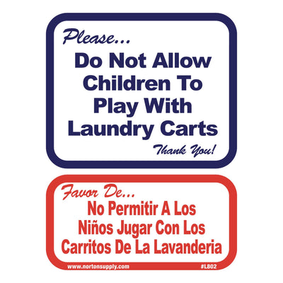 Sign - Do Not Allow Children / No Permitir A Los Ni??os