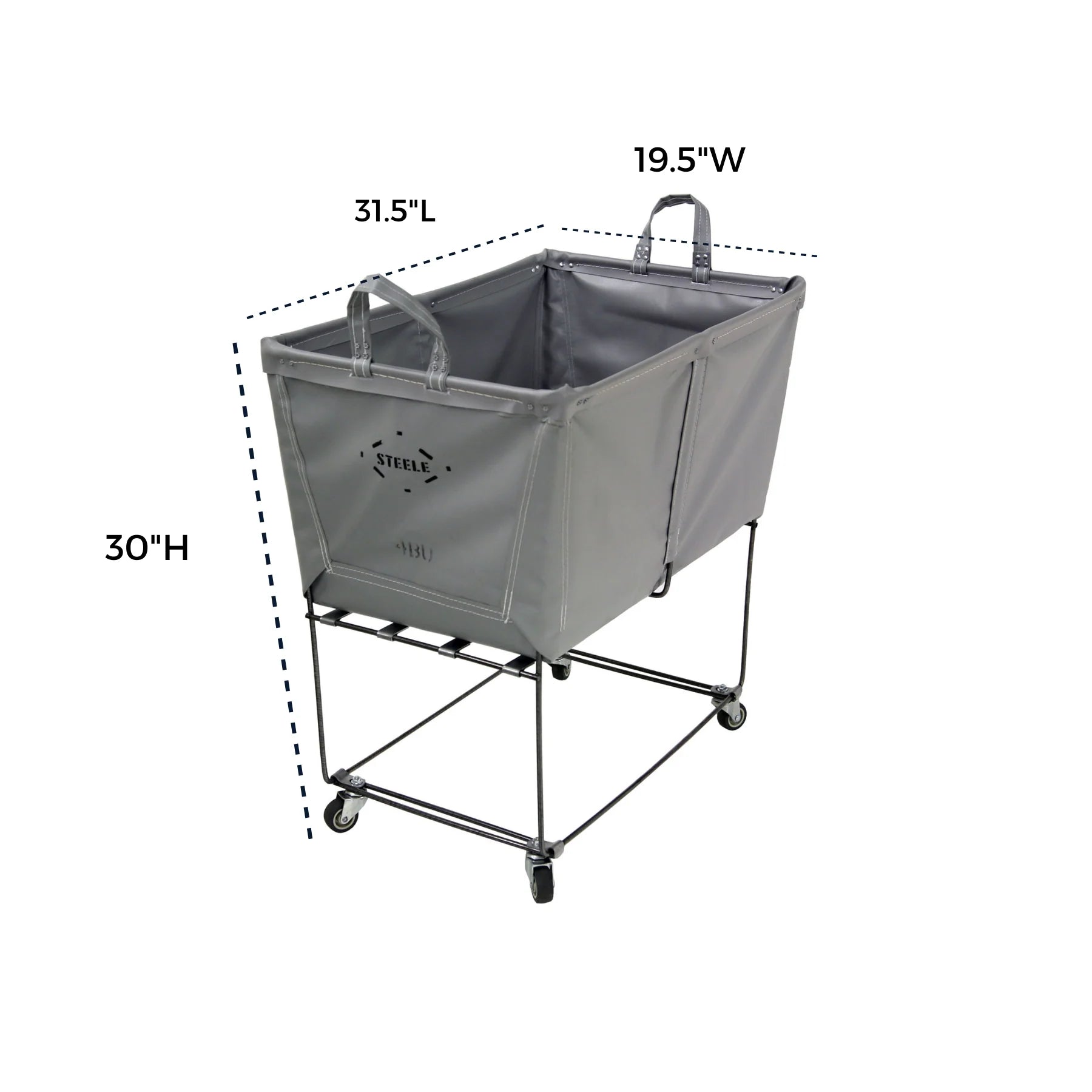Steeletex Elevated Truck - Permanent Style 4 Bu - Norton Supply