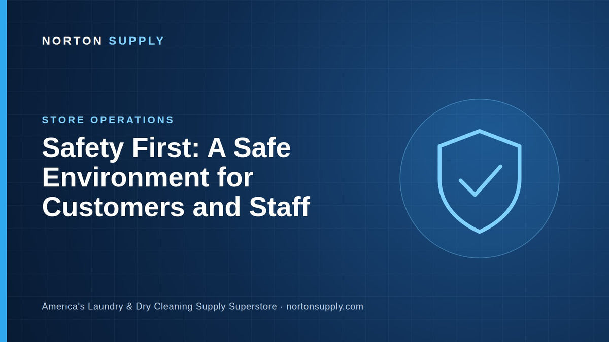 Safety First in Coin-Op Laundries — Norton Supply