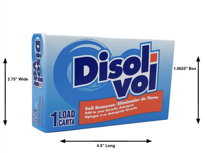 Disol-Vol Powder Additive - Coin Vend