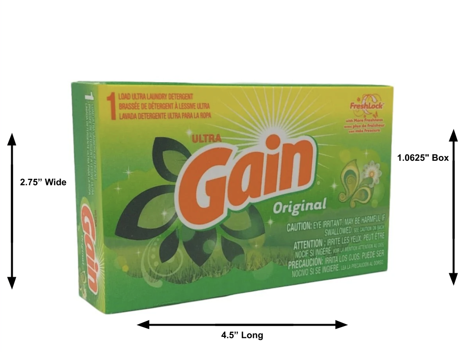 Gain Powder Detergent - Vend