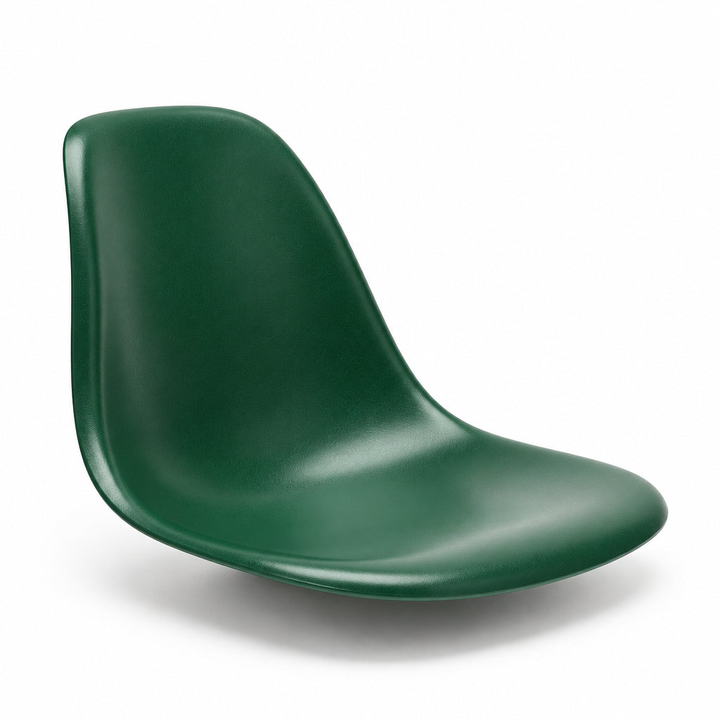 Hunter green molded fiberglass replacement seat shell
