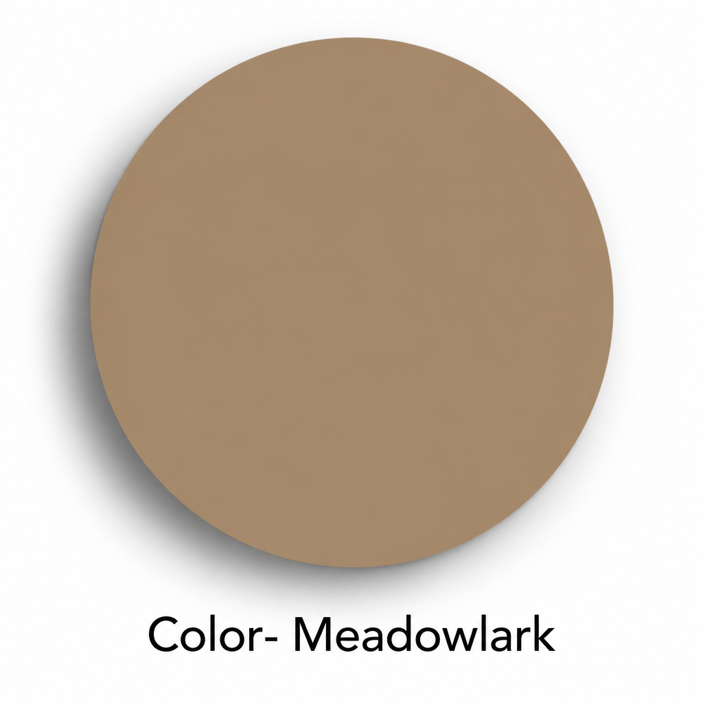 Meadowlark tan solid color swatch for fiberglass tops
