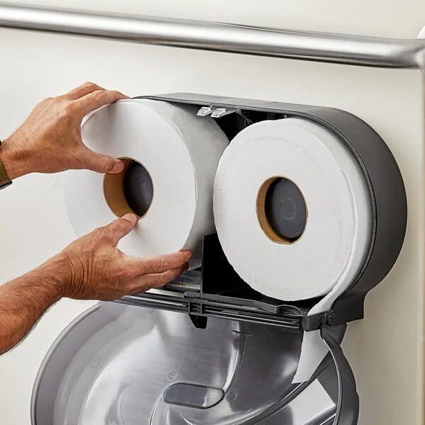 Jumbo Roll Toilet Tissue 9" 1ply
