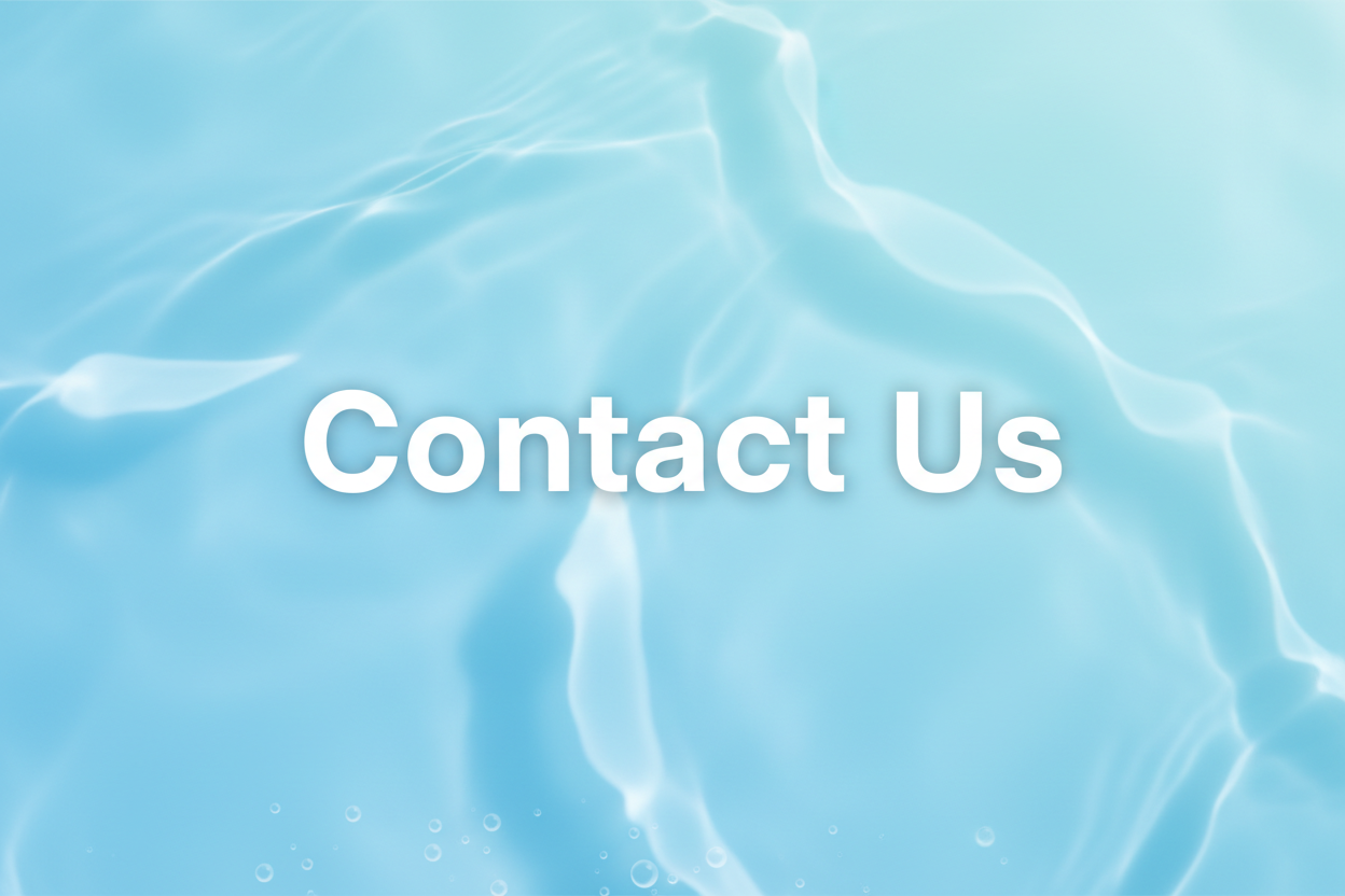 Contact Us Hero - Blue Water