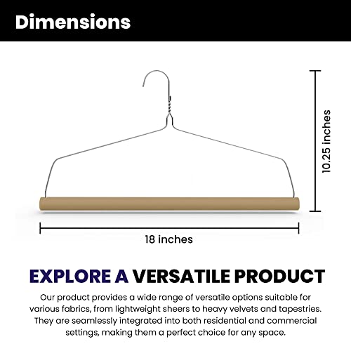 Drapery Hanger and Tube Combo-18"