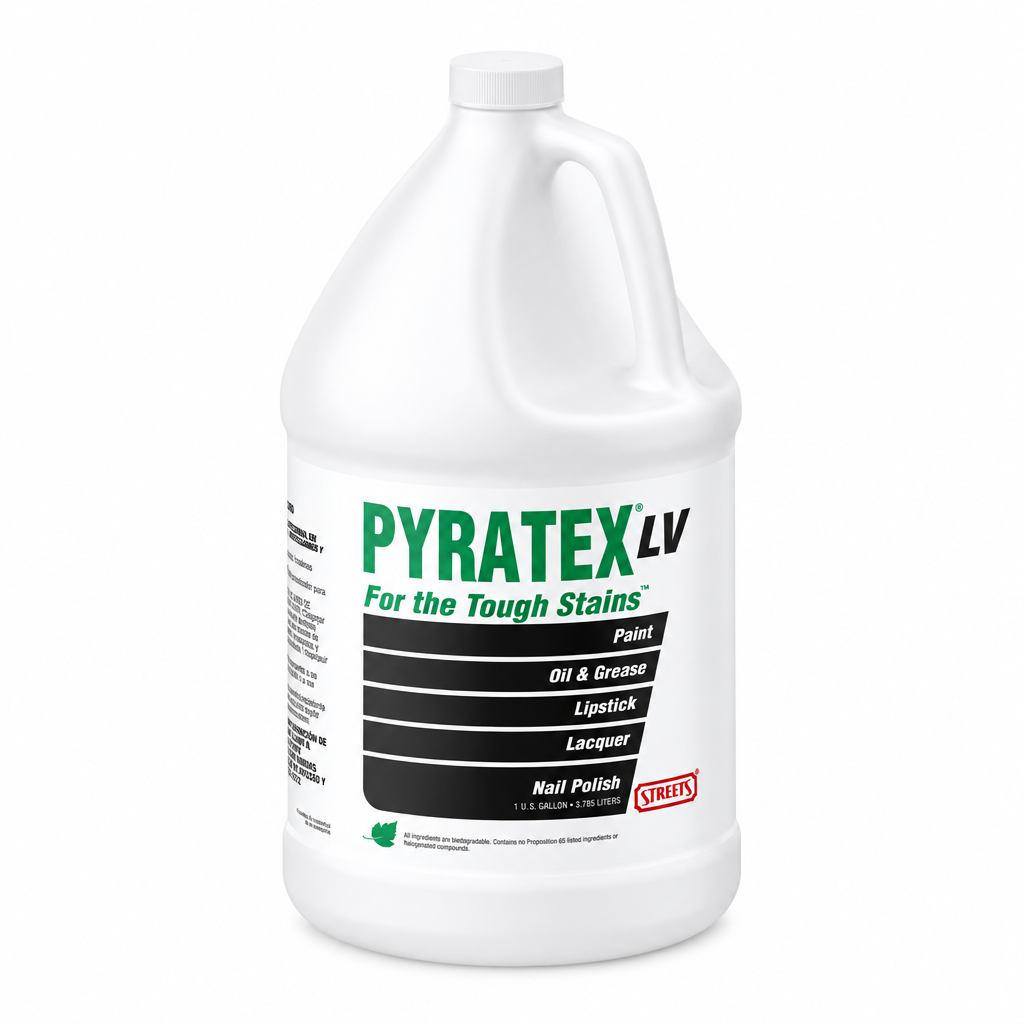 Pyratex LV 1-gallon jug with green label