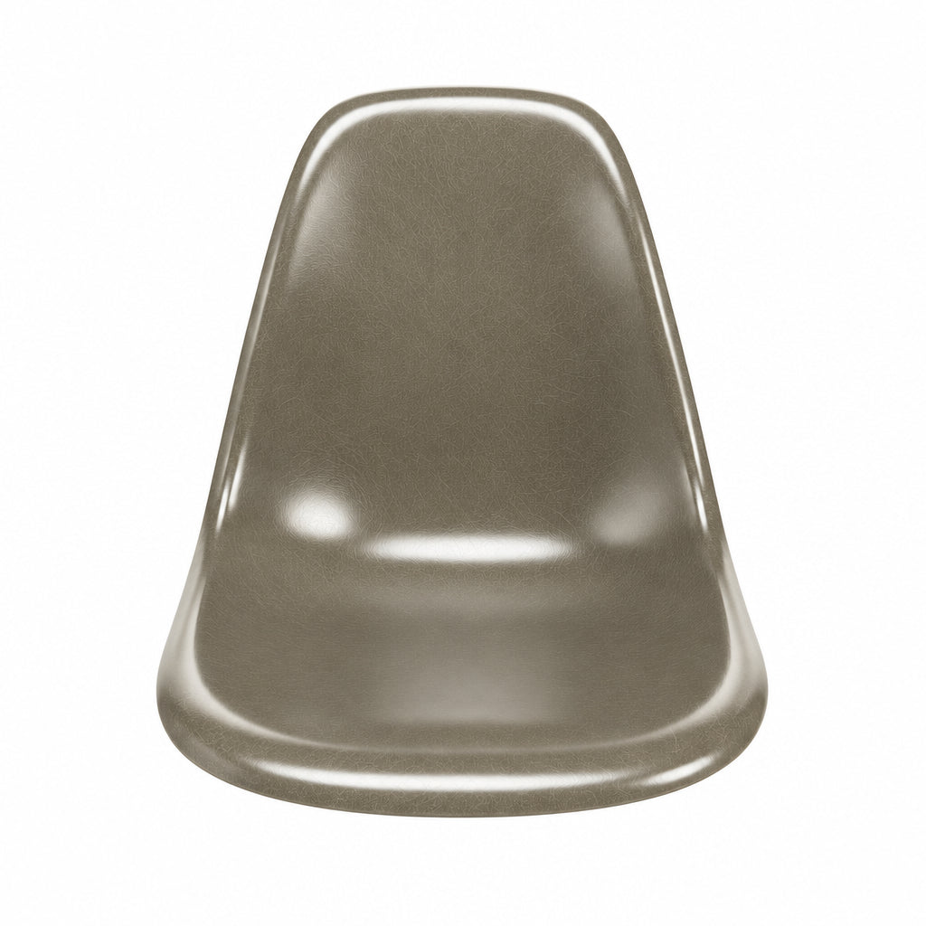Smoke gray molded fiberglass replacement seat shell