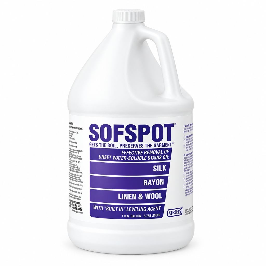 SofSpot 1-gallon jug with purple label
