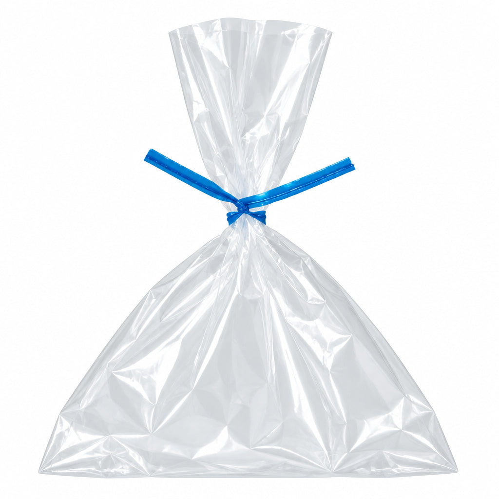 Twist Ties 7" Blue