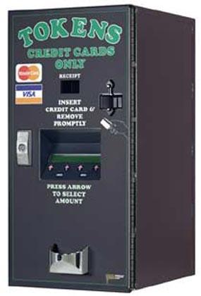 American Front Load-CredIt Card Token Dispenser