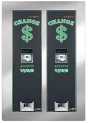 American Rear Load Bill Changer-Dual Cabinet-Dual Hopper-Dual Validators