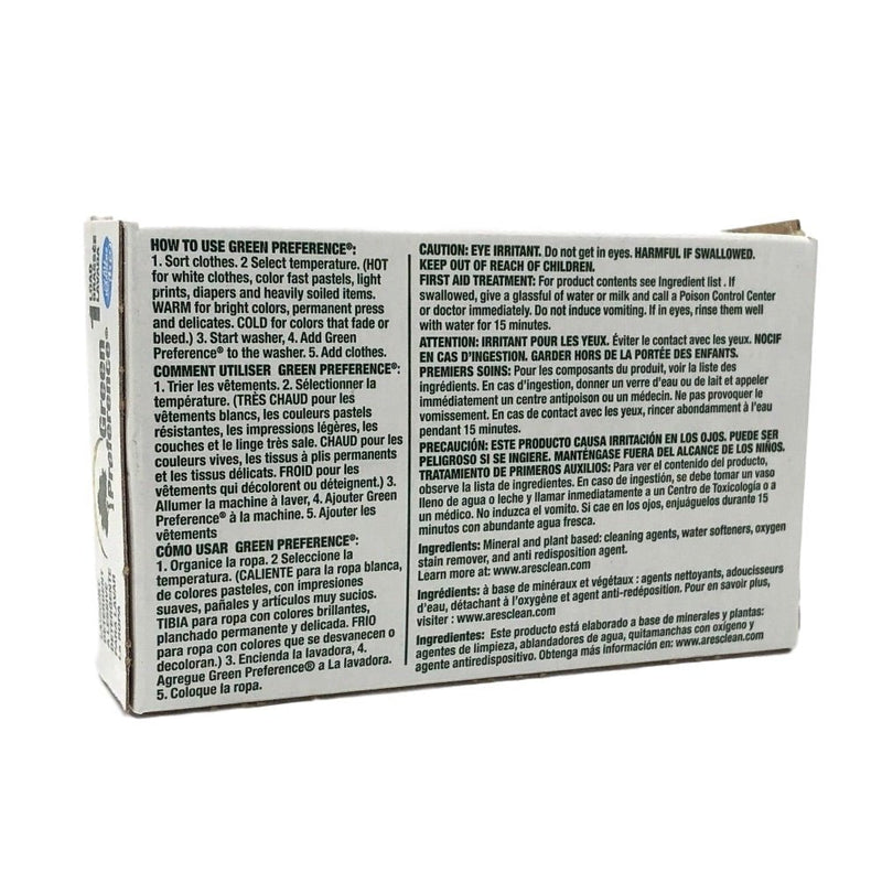 Ares Free & Green Preference Laundry Powder - 1.9 oz - Coin Vend