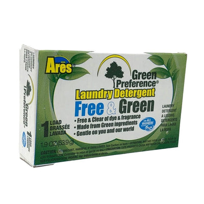 Ares Free & Green Preference Laundry Powder - 1.9 oz - Coin Vend - Norton Supply