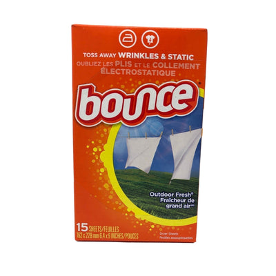 Bounce Dryer Sheets 15/15 Count - Norton Supply