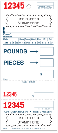 Cardvoices-Pounds-Pieces-250 Per PK (SVX-3) - Norton Supply