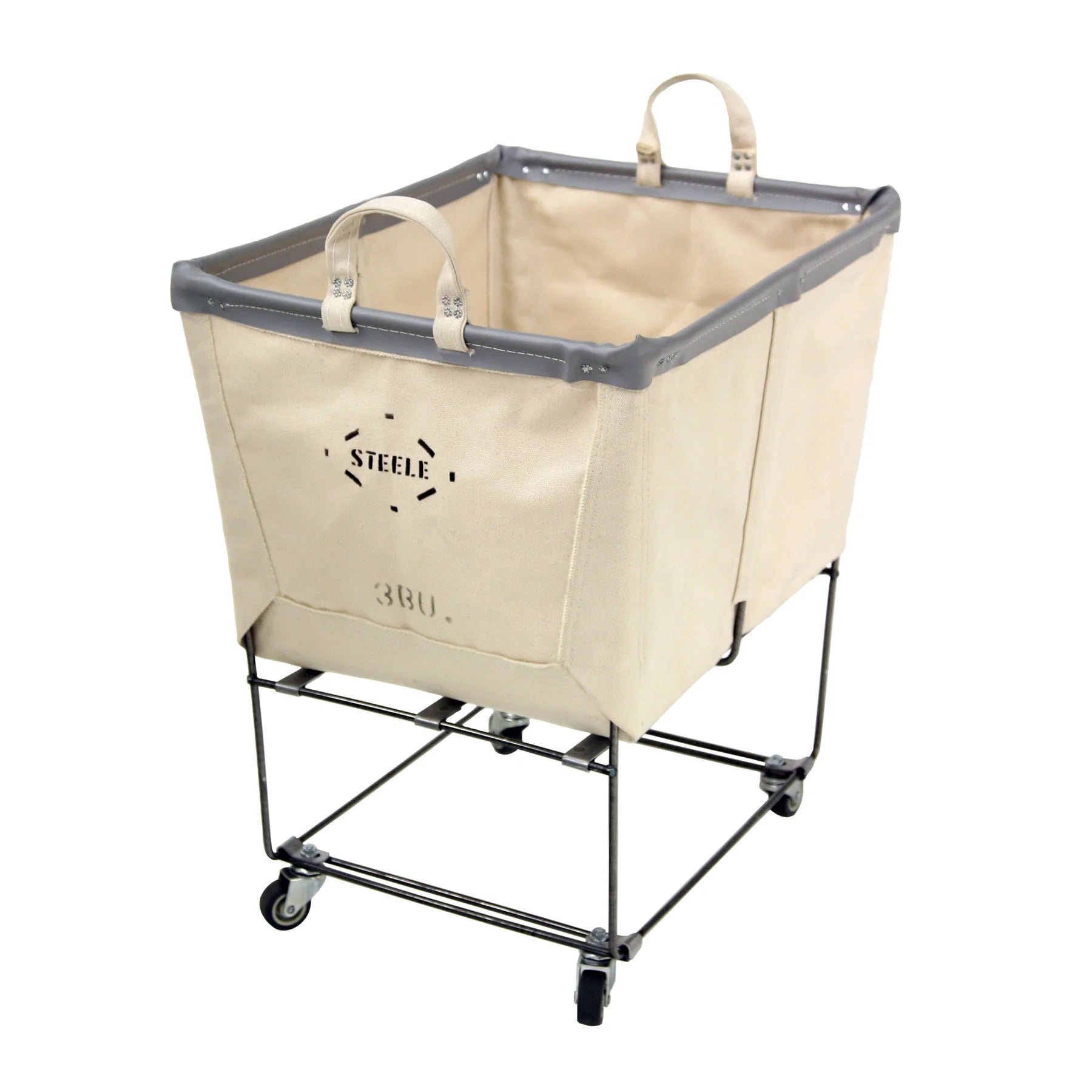 Elevated Canvas Basket-Permanent Style 3 Bushel - Norton Supply
