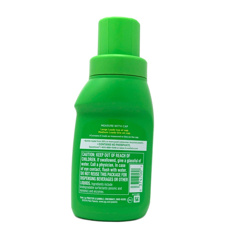 Gain Liquid Laundry Detergent, 6-Load 12/10oz