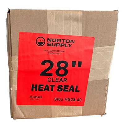 Heat Seal Tubing-28", 40lb - Norton Supply