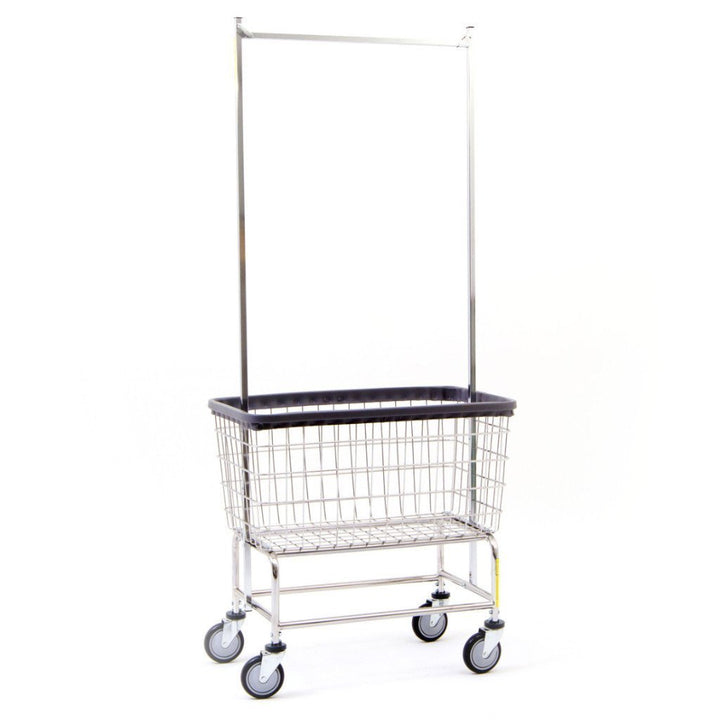 【極美品】LAUNDRY CART WITH POLE RACK CHROME DULTON ONLINE SHOP | LAUNDRY CART WITH POLE RACK CHROME