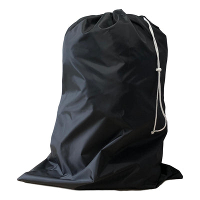 Nylon Laundry Bags - Black - 10 Pack - Norton Supply