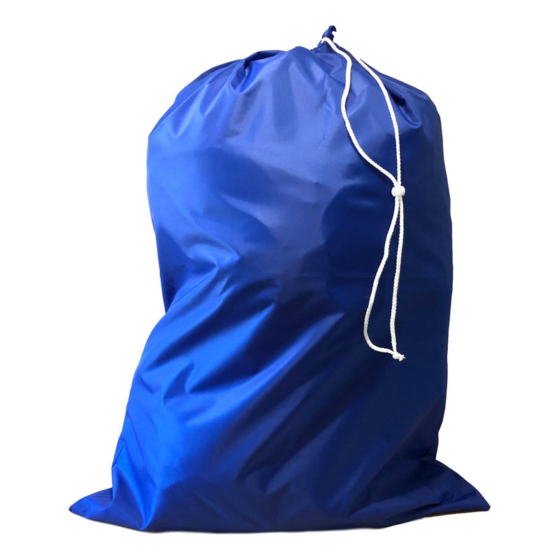 Nylon Laundry Bags - Royal Blue - 10 Pack - Norton Supply