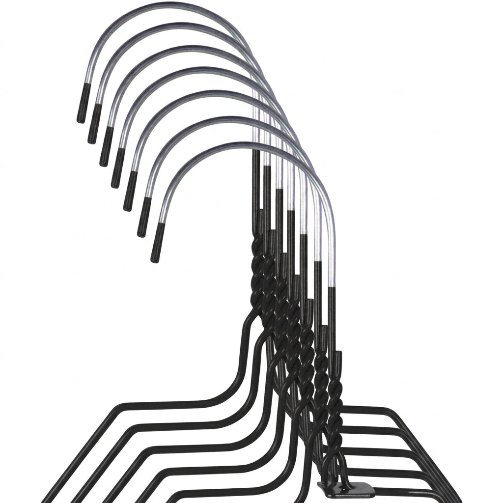 Rainbow Shirt Hanger 16" - Black